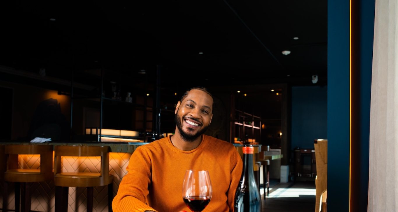 Carmelo Anthony Unveils Debut Wine And Wine NFT By Club DVIN