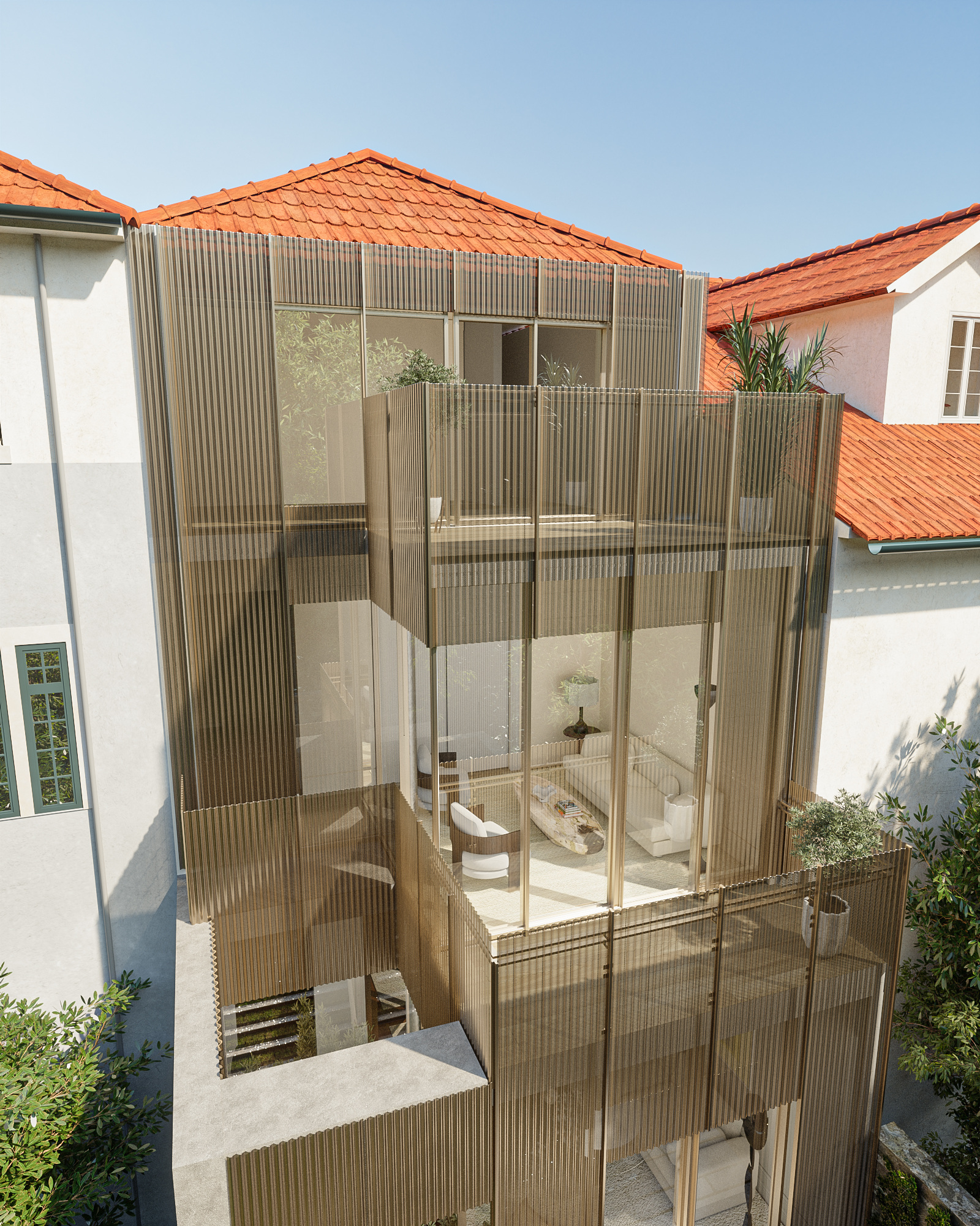 Casa Duque Aerial Exterior View