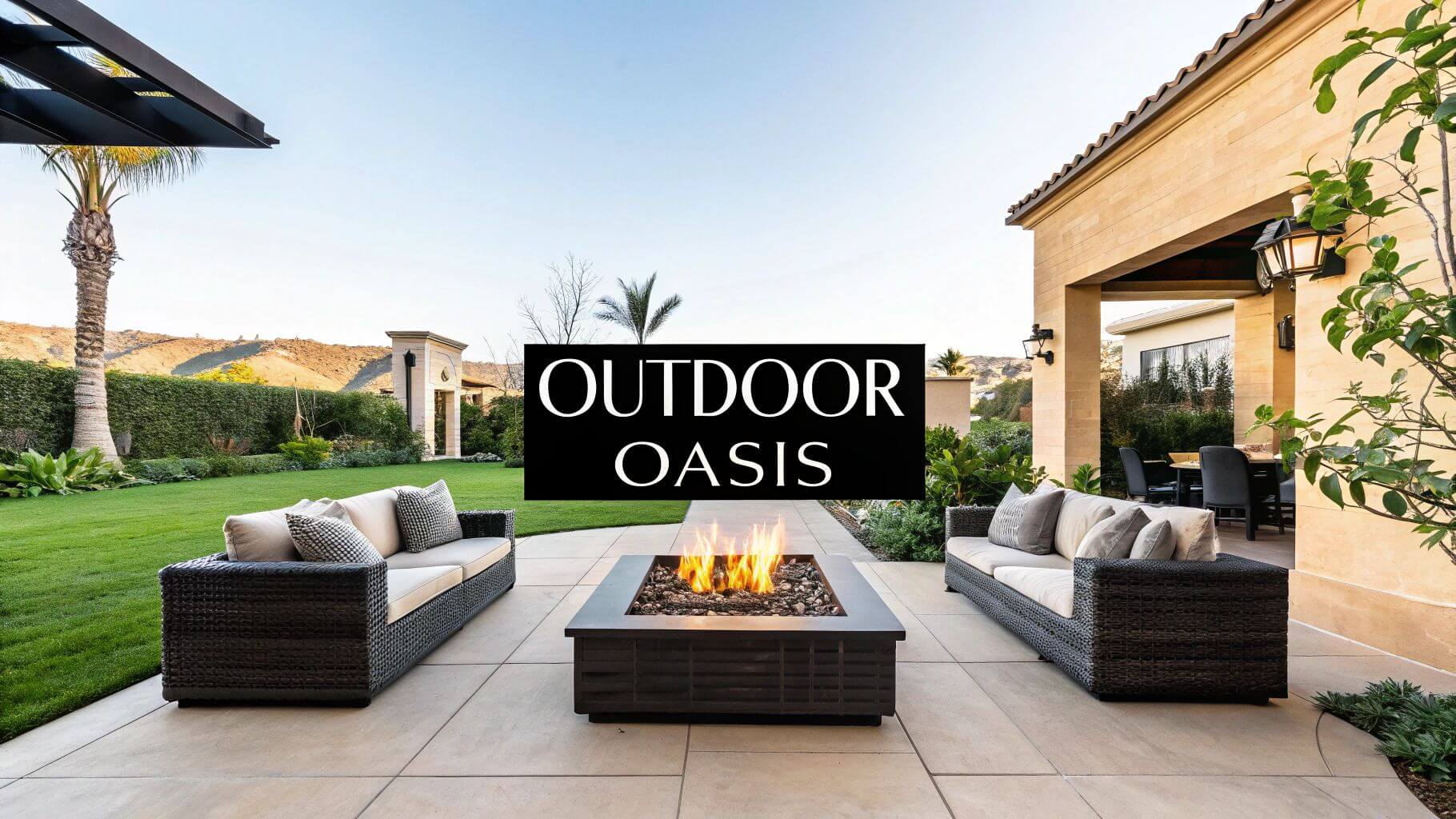 design an outdoor space