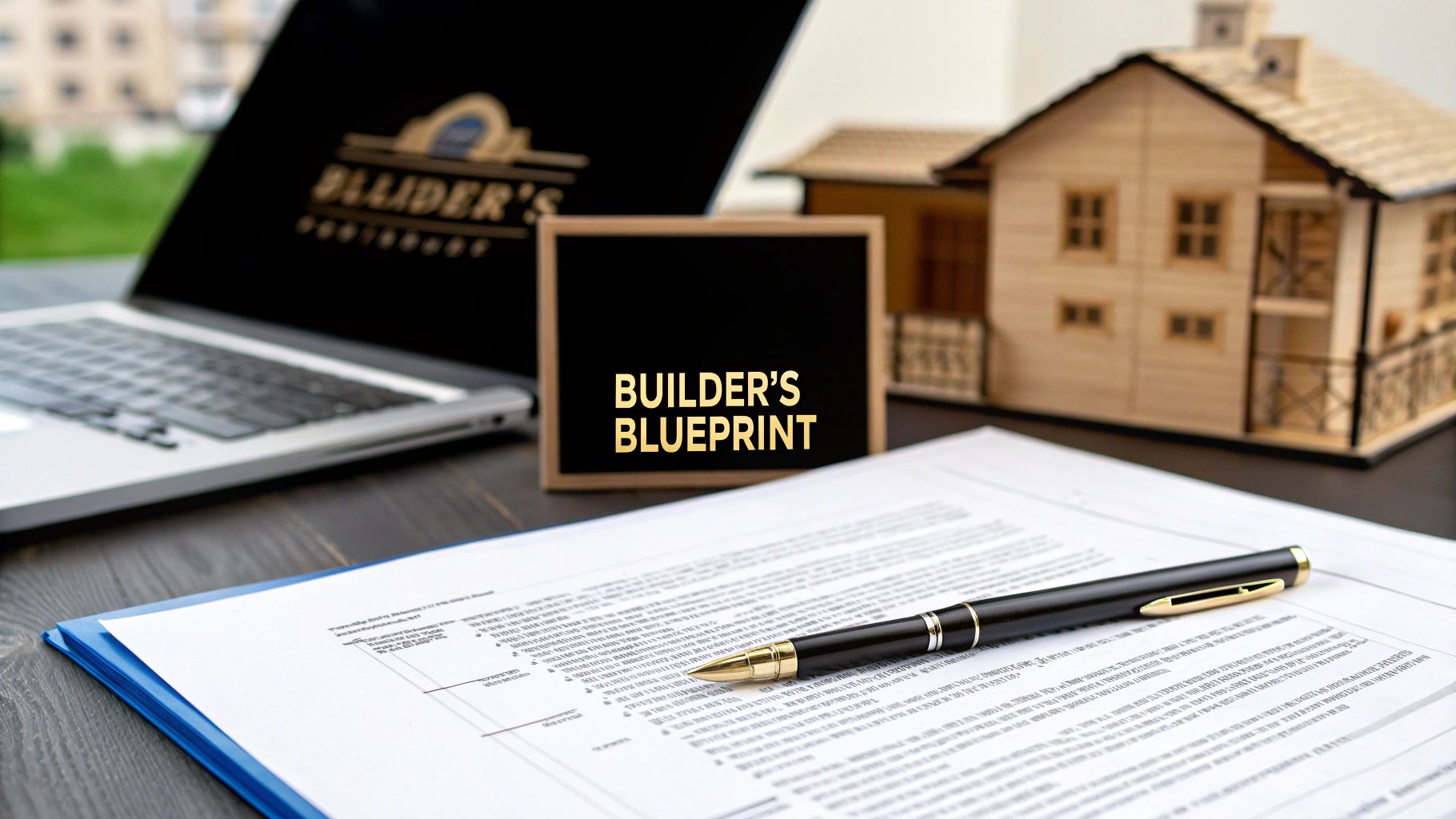custom home builder contract