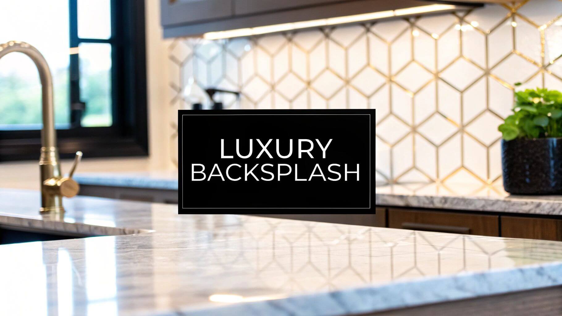 luxury kitchen backsplash designs