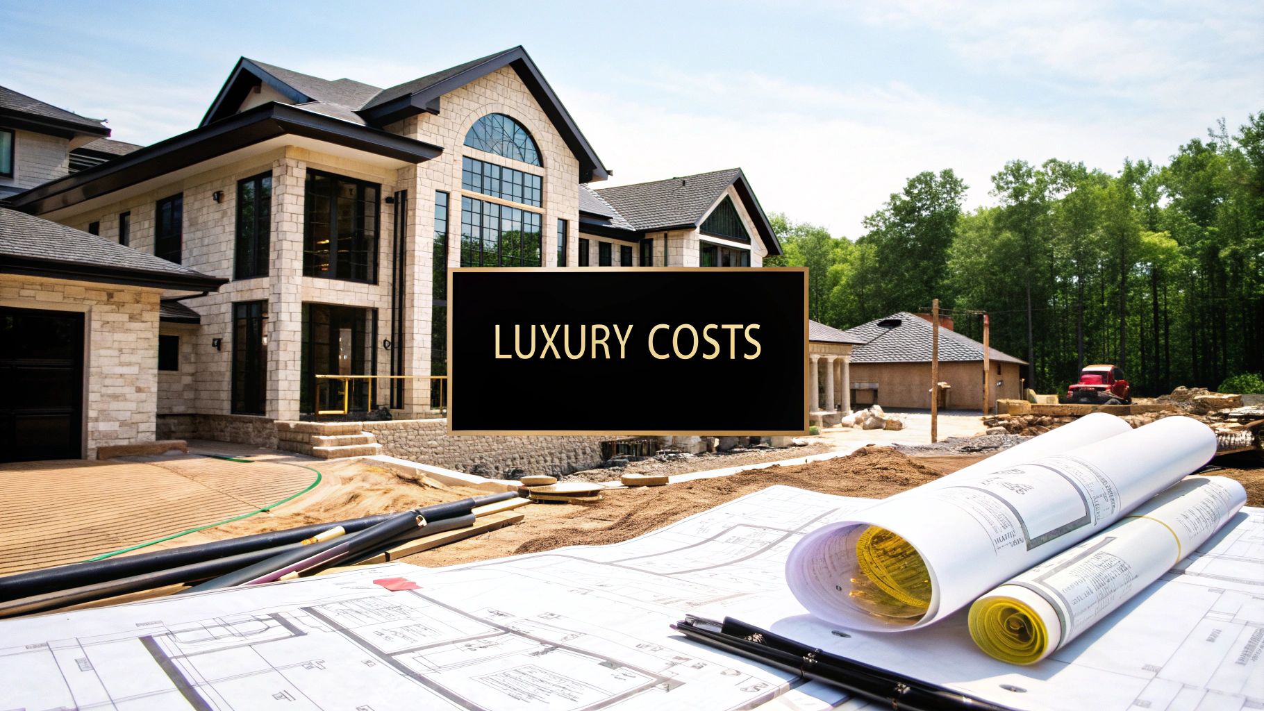 luxury home construction costs