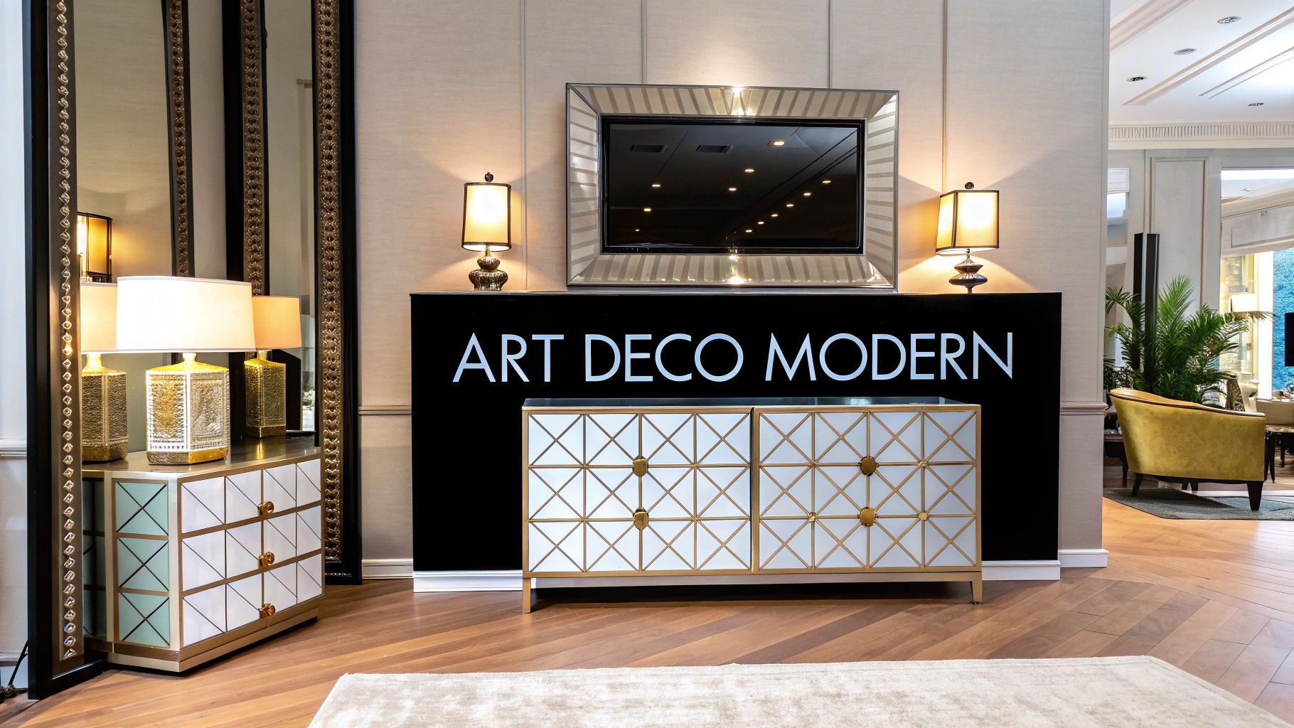 art deco modern interior design