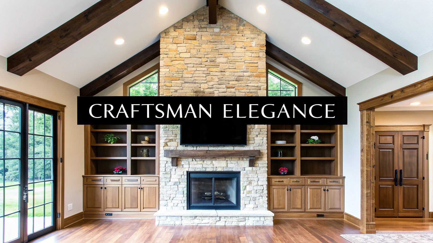 interior craftsman style homes