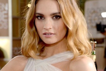 Lily James Named the New Face of My Burberry