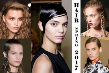 Wet, Plaited and Wavy: Hair Trends for Spring 2017