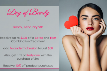 Dr. Jhonny Salomon Hosts “Day Of Beauty” For St. Valentine’s Day