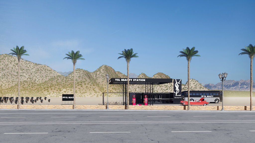 YSL Beauté Hits The Desert With Coachella Pop-Up Shop