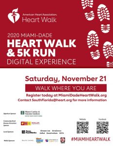 2020 Miami-Dade Heart Walk & 5k: The Digital Experience