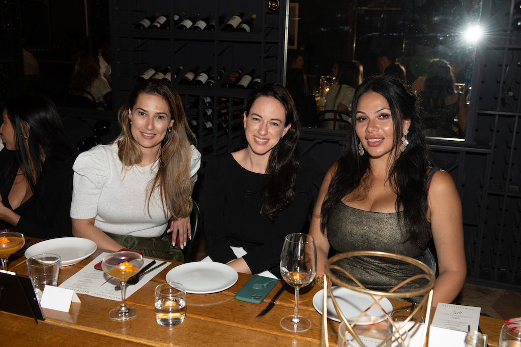 haute living dinner series