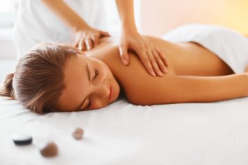 Spa,Woman.,Female,Enjoying,Relaxing,Back,Massage,In,Cosmetology,Spa