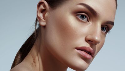 closeup of a model - Baker Gordon Plastic Surgery Symposium