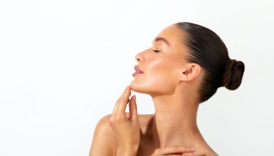 model side pose - deep plane facelift