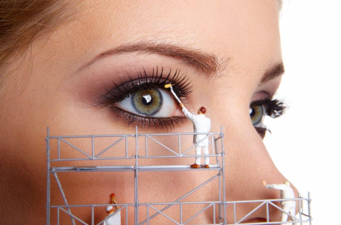 beauty makeup concept