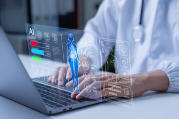 Ai,Healthcare,Technology,Concept,With,Professional,Doctor,Using,Digital,Data,