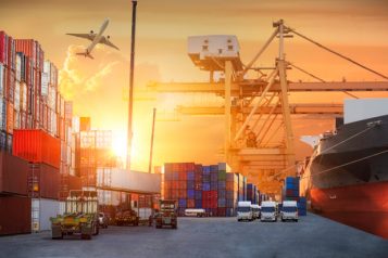 international trade, cargo, containers – used Mar2020 – shutterstock_1500953936