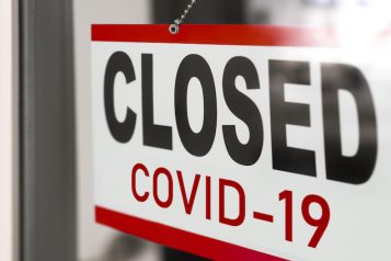 Closed,Businesses,For,Covid-19,Pandemic,Outbreak,,Closure,Sign,On,Retail