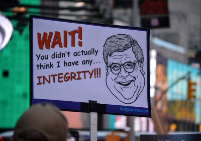 Barr protest