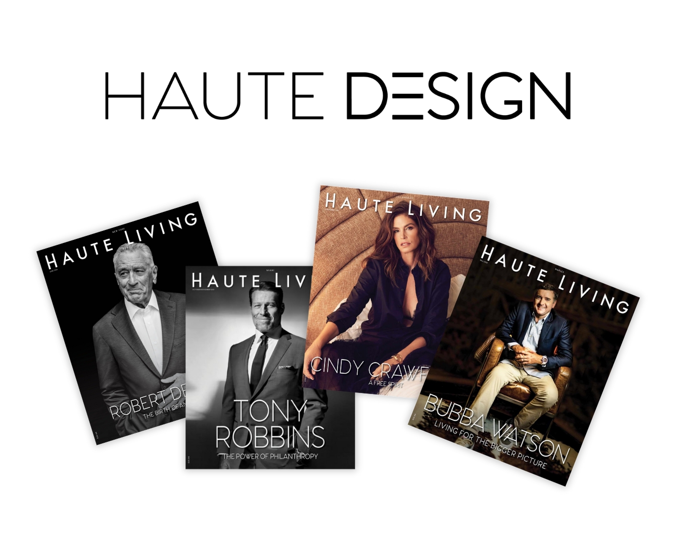 Haute Living Magazine Covers