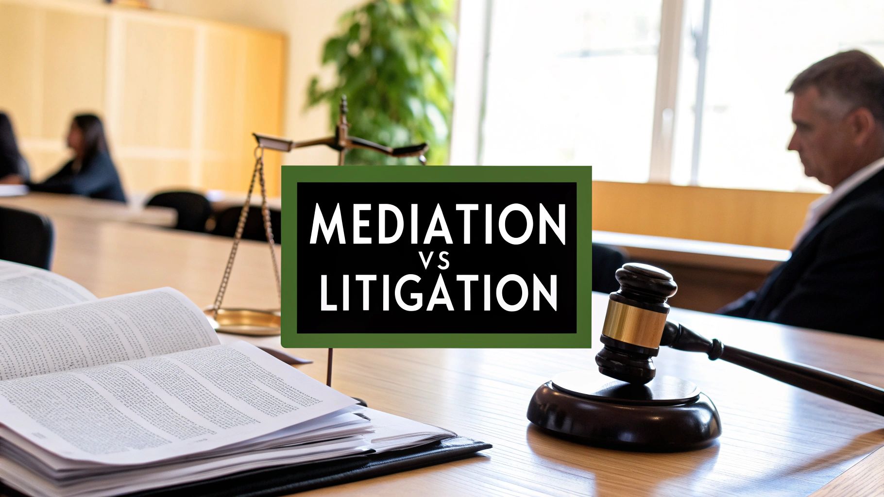 divorce mediation vs litigation