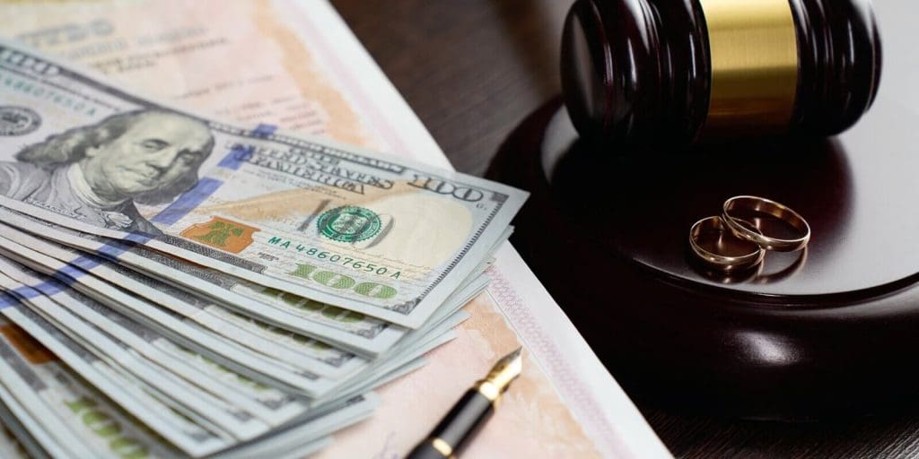 legal separation and alimony concept