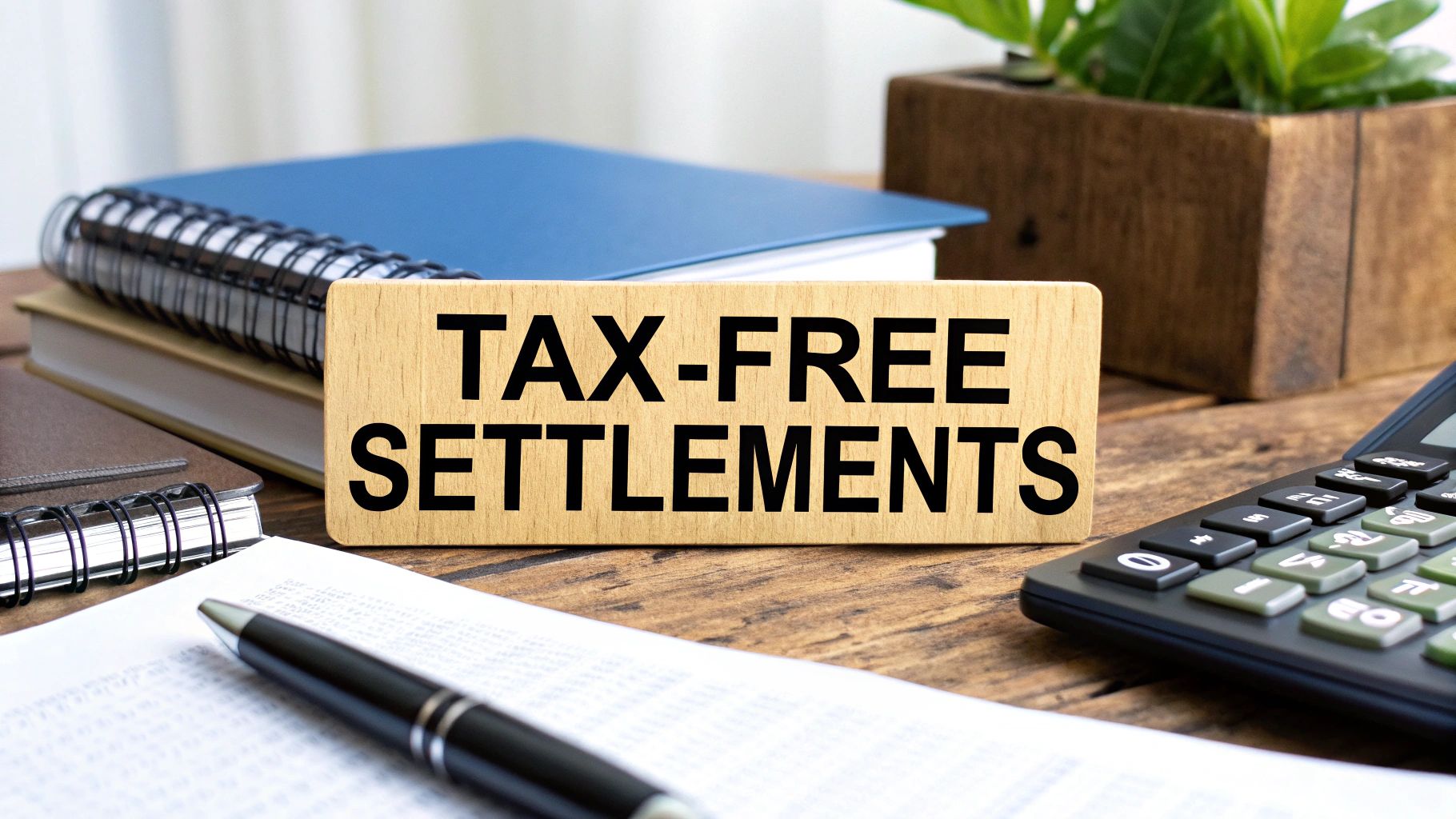 are workers comp settlements taxable