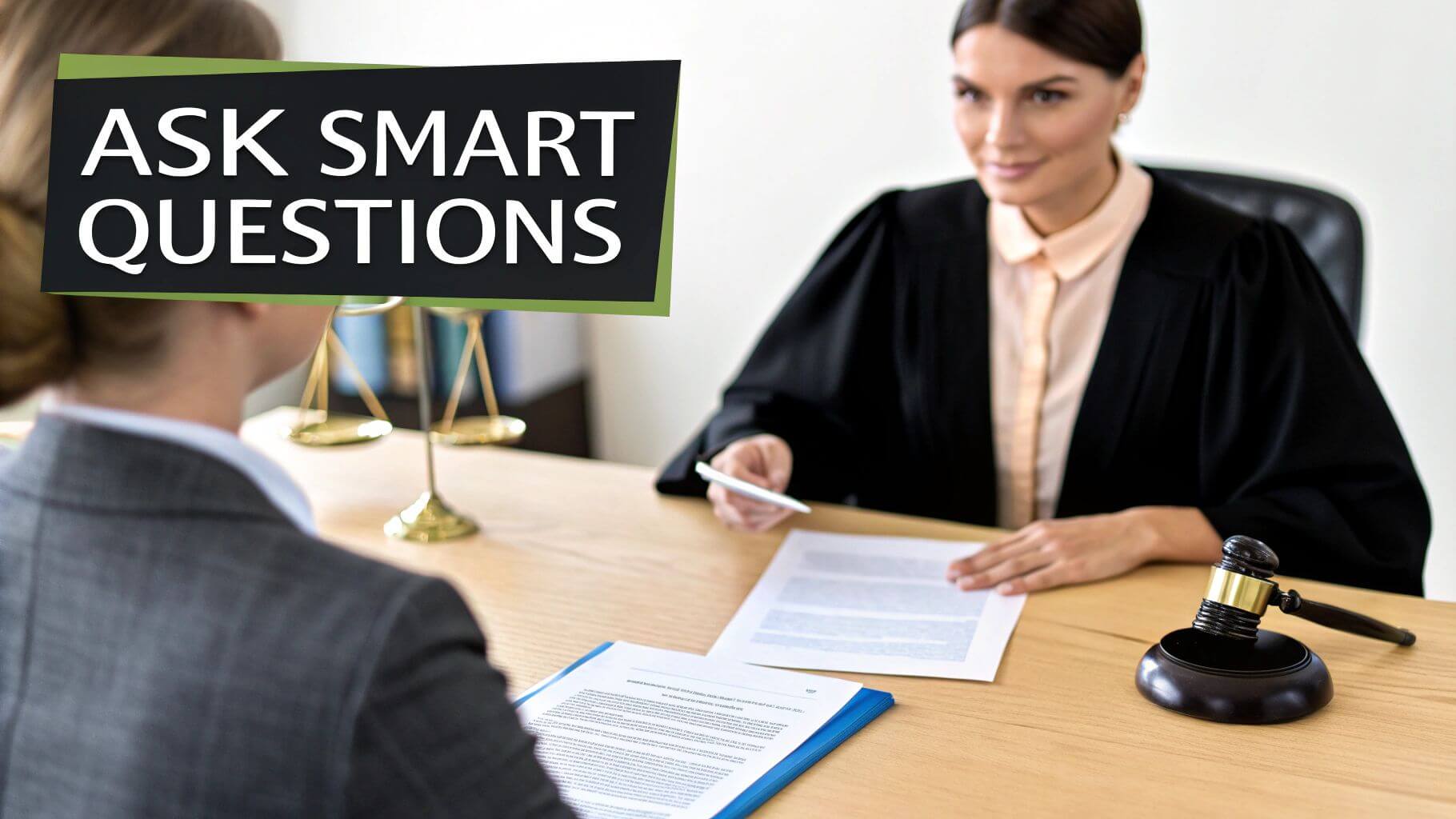 ask smart questions - Haute Lawyer