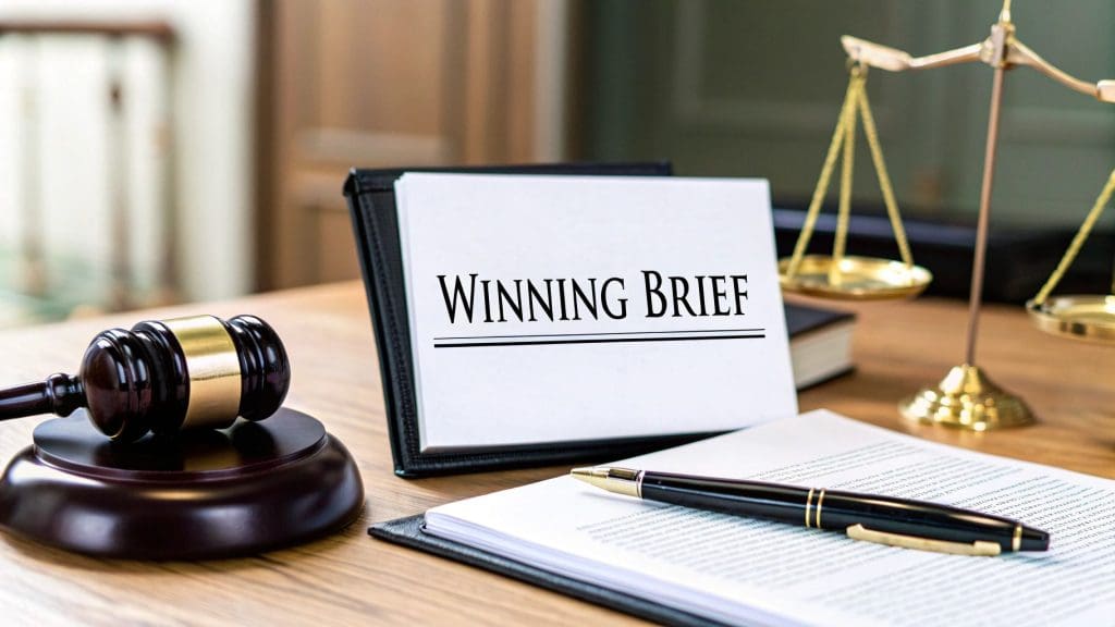 how to draft a legal brief