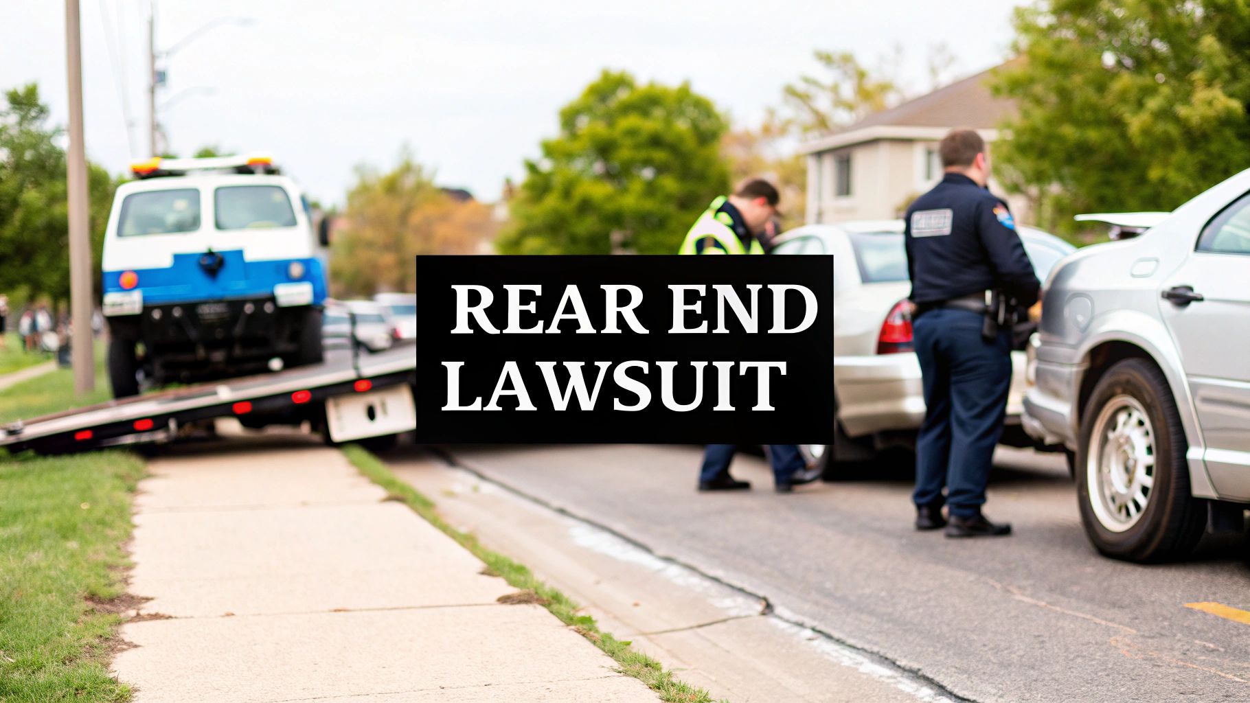 rear end collision lawsuit