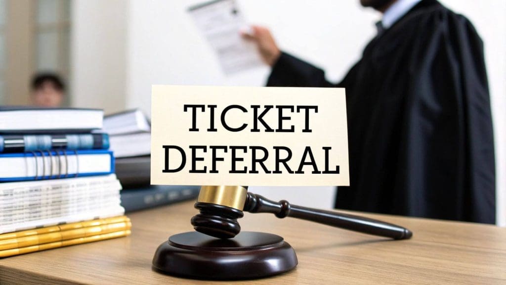 traffic ticket deferral