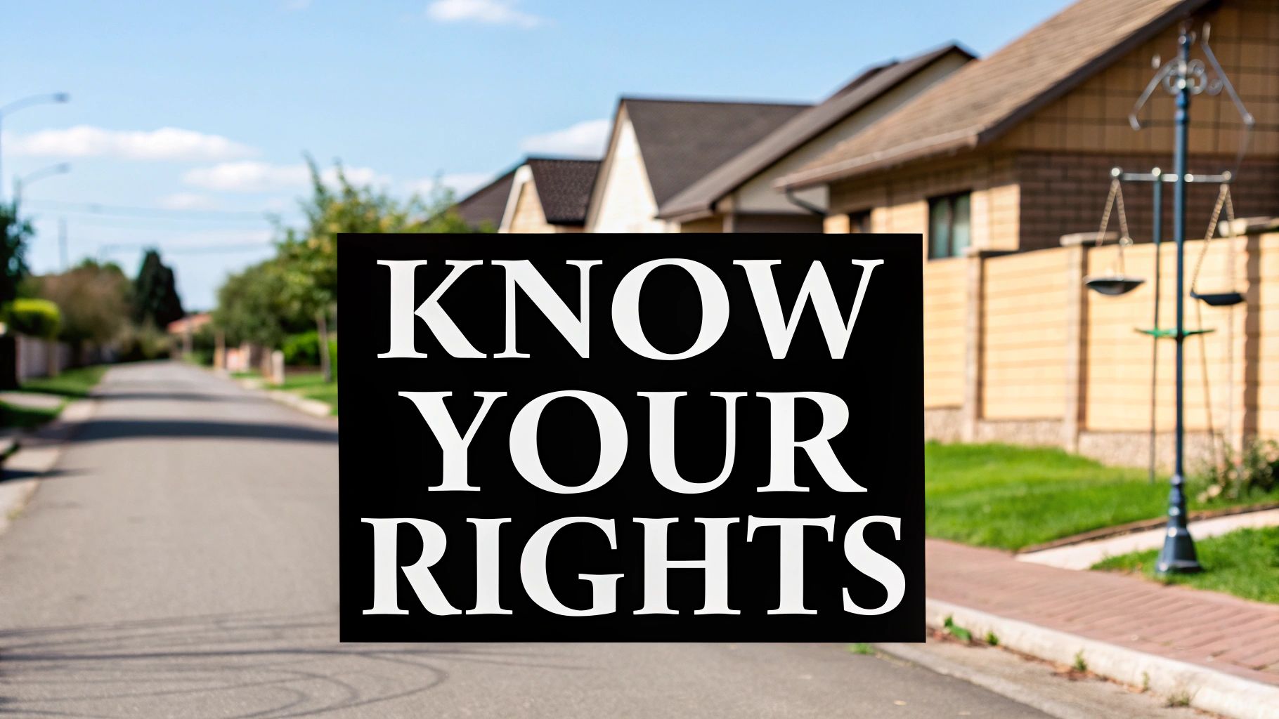 neighbor harassment laws