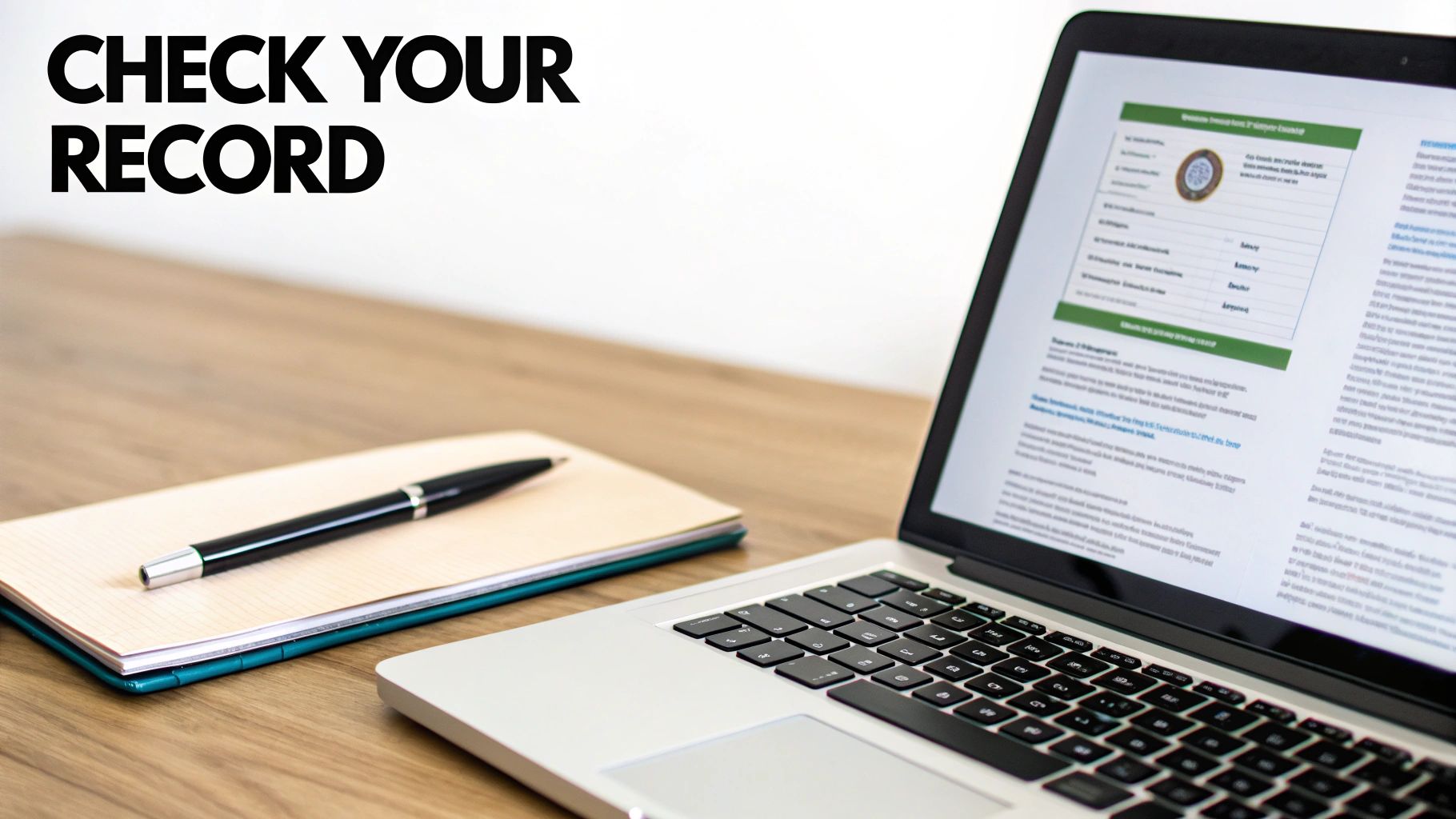 CHECK YOUR RECORD - Haute Lawyer