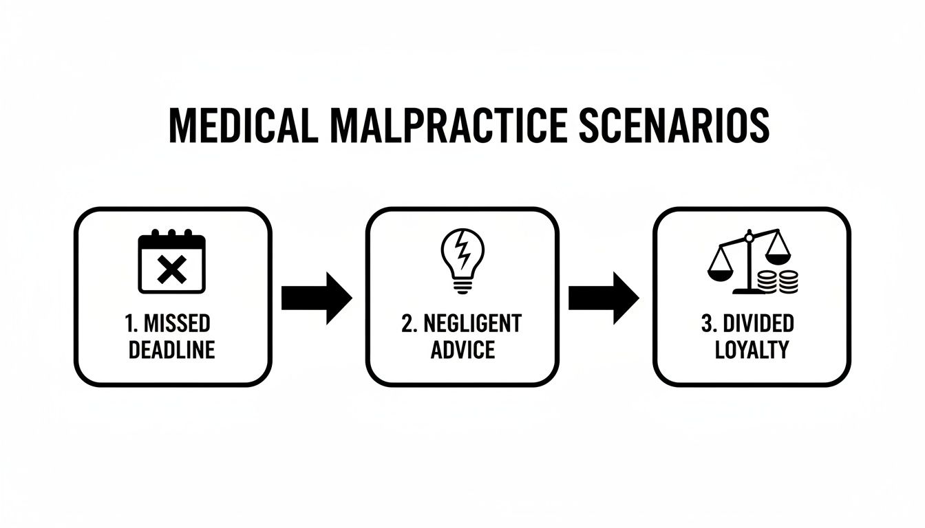 MEDICAL MALPRACTICE SCENARIOS - Haute Lawyer