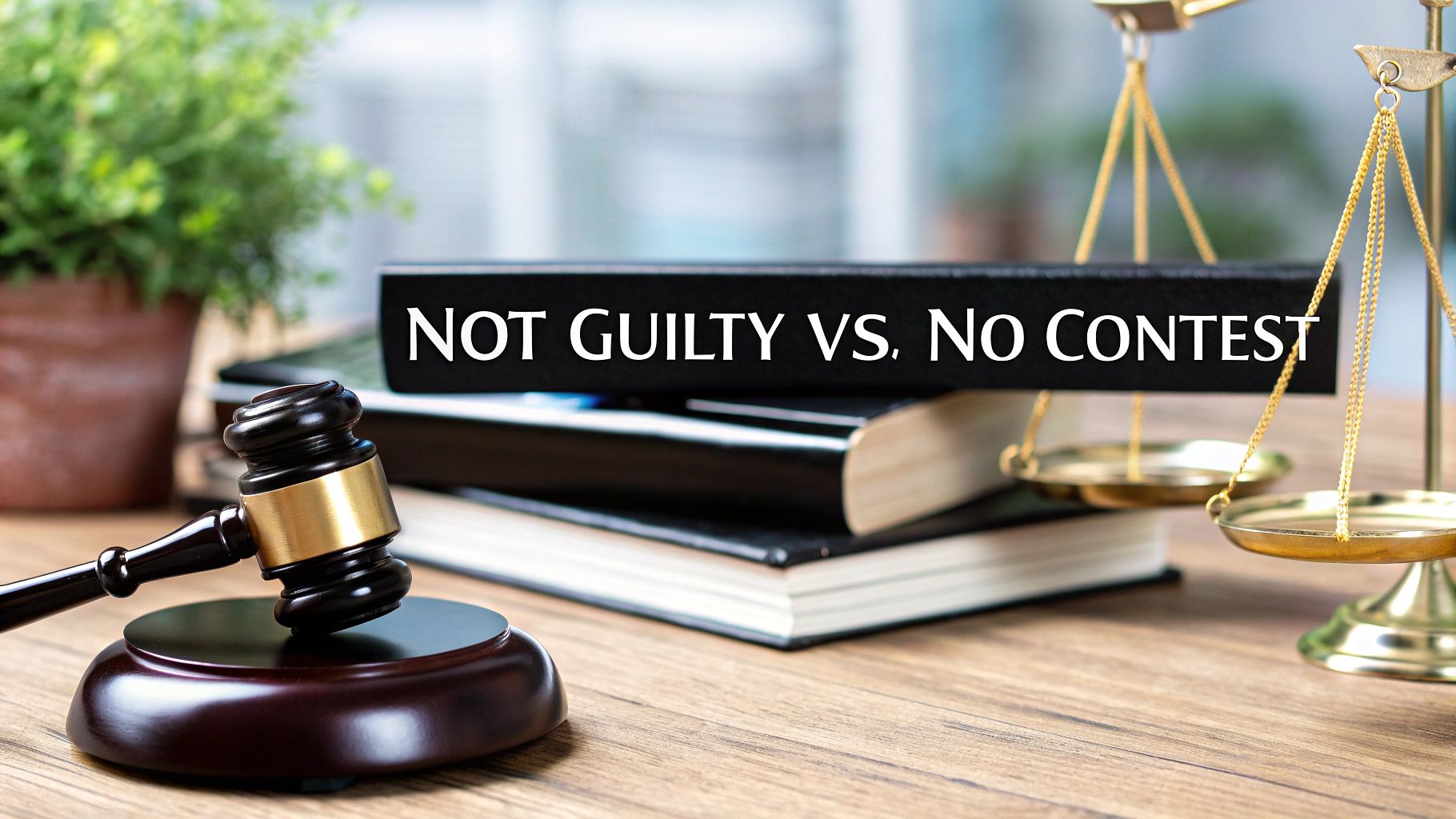NOT GUILTY VS NO CONTEST - Haute Lawyer