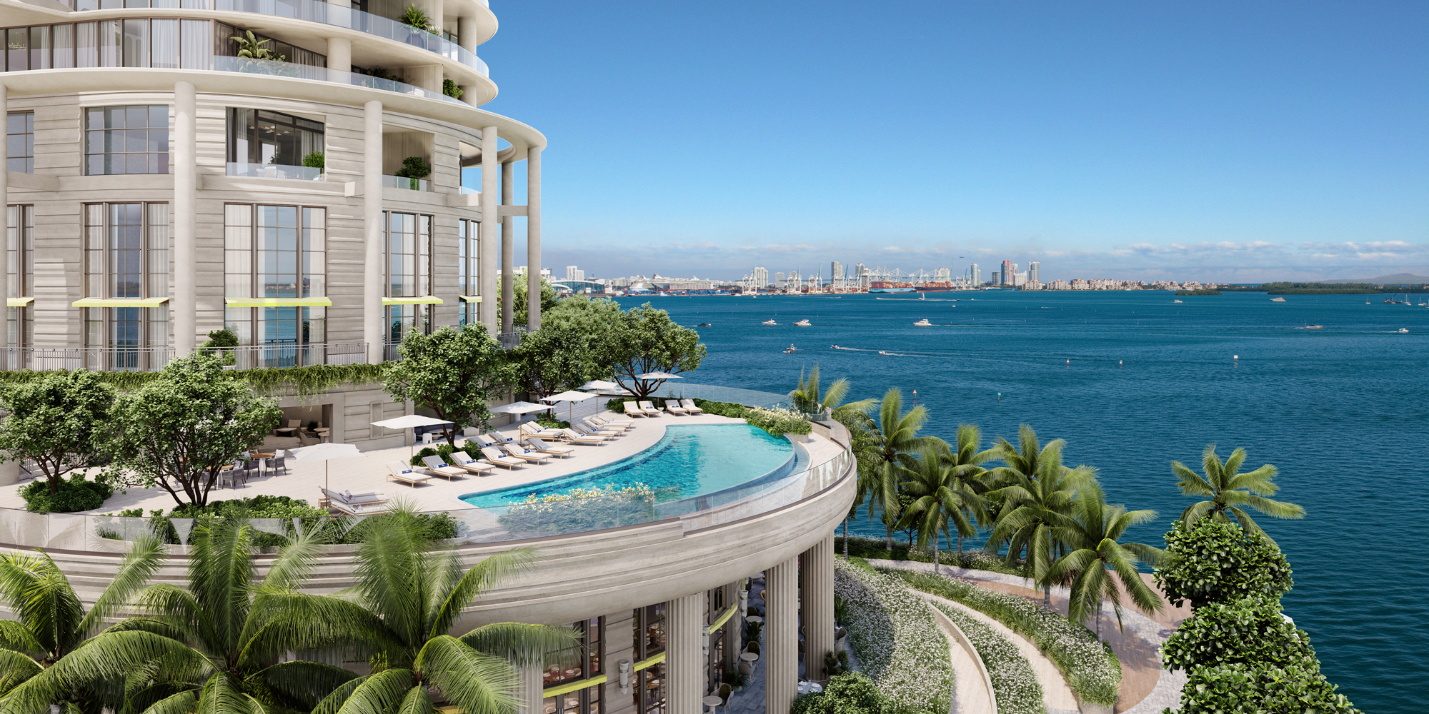 The St. Regis Residences, Miami — Brickell amenity space