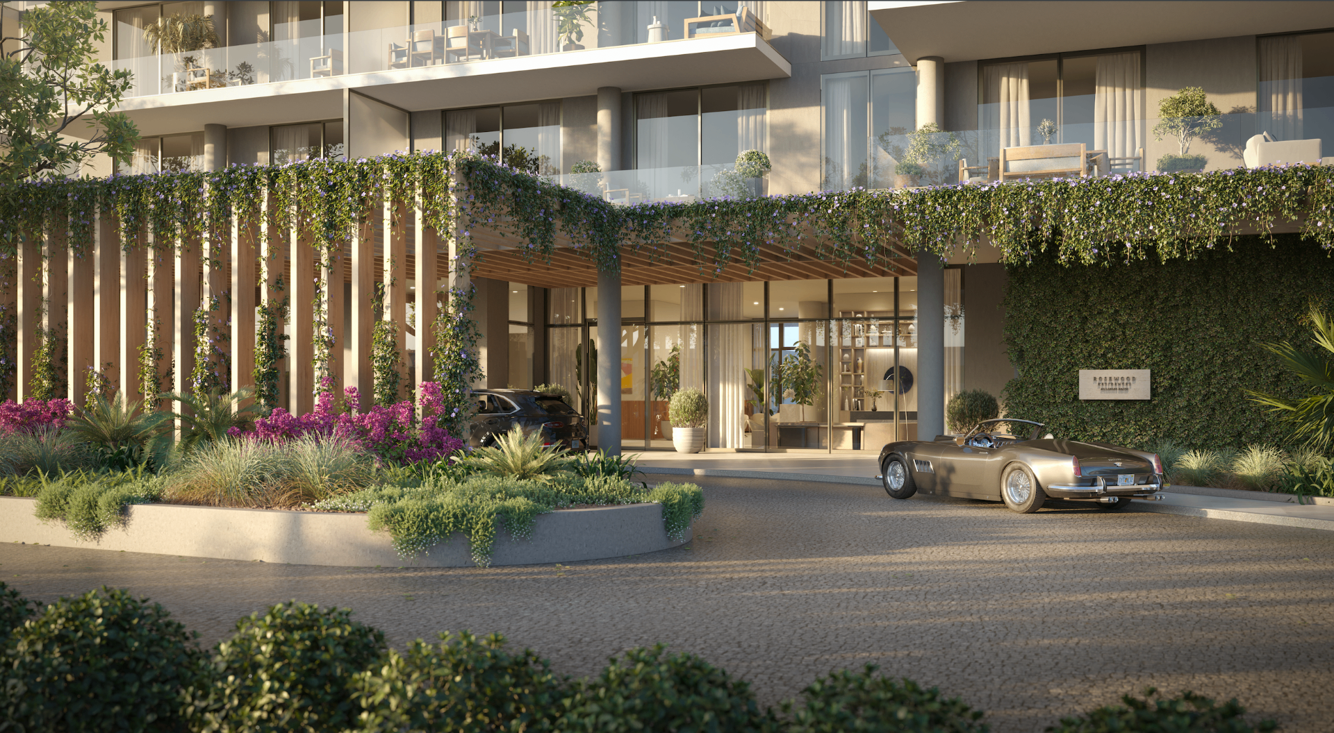 Rosewood Residences residence floor plan rendering