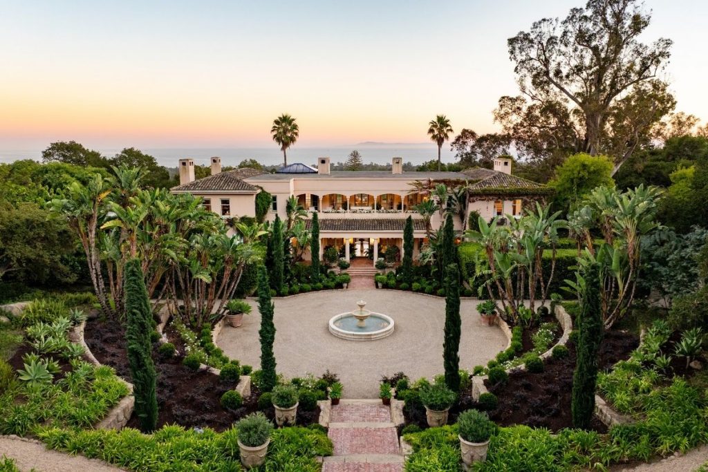 Riskin Partners Estate Group Presents Far Afield, A Trophy European-Inspired Estate In Montecito