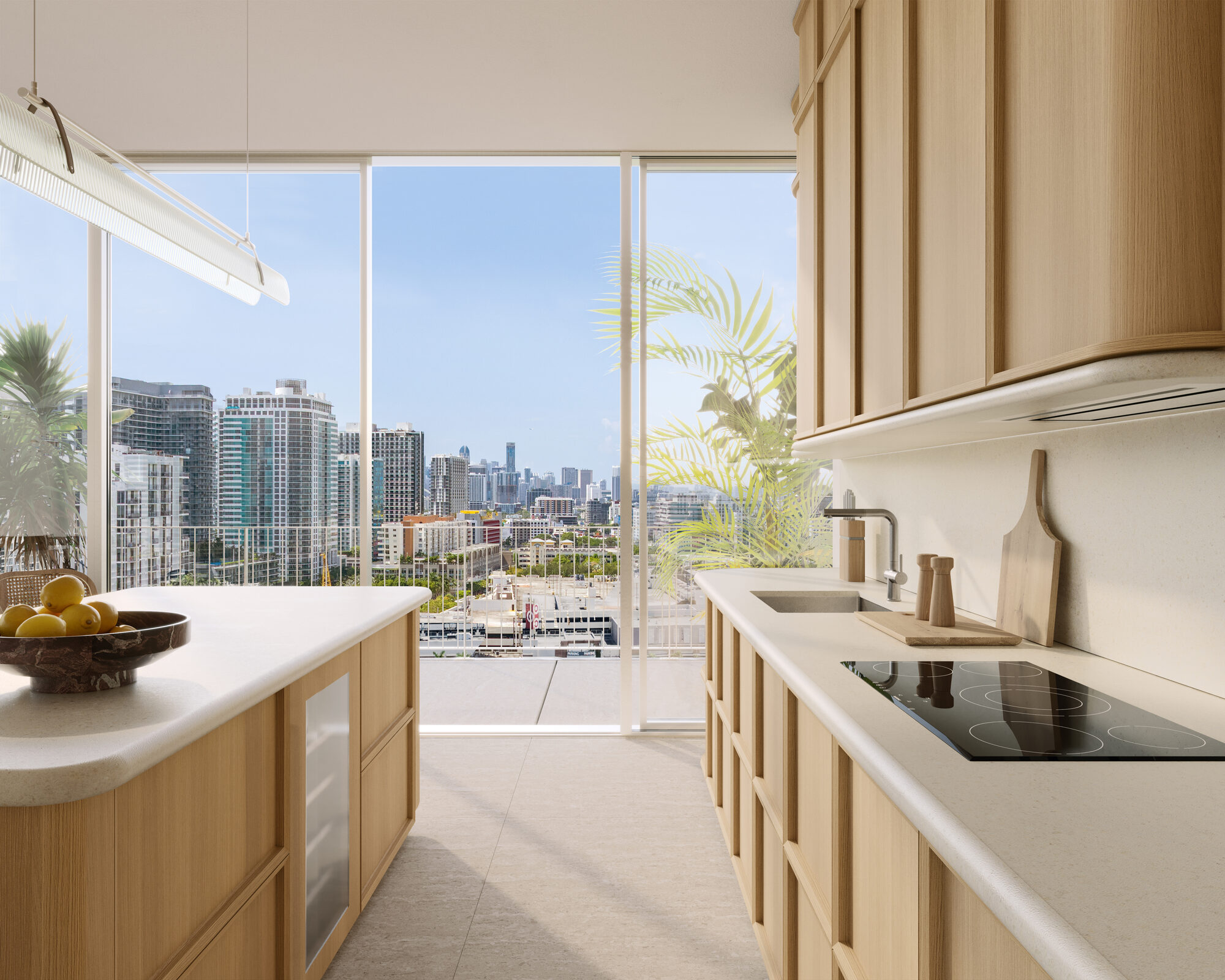 RDAI kitchen at Fouquet's Hotel & Residences Miami Design District