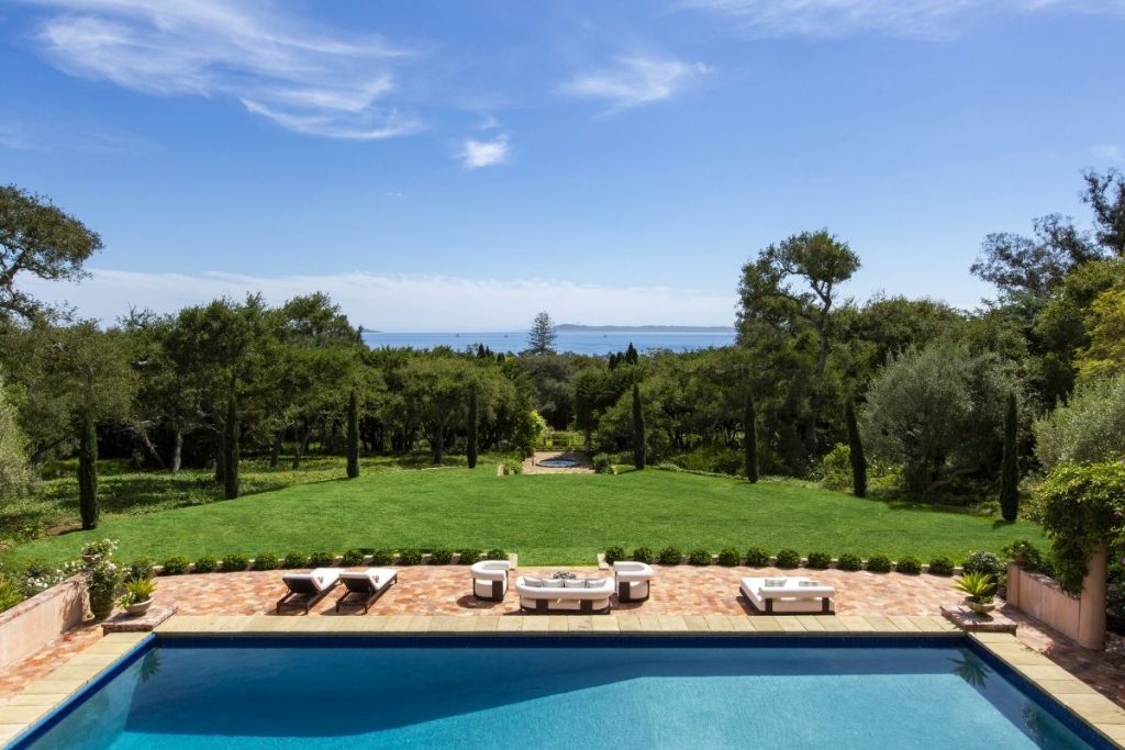 Far Afield estate exterior in Montecito