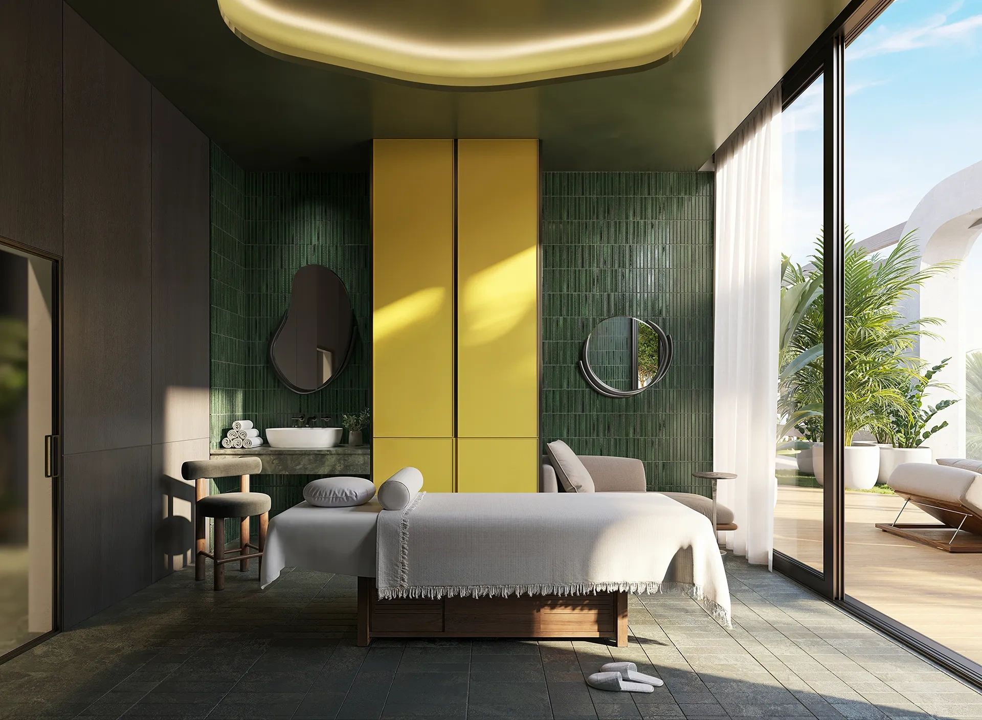Jean-Georges Miami Tropic spa treatment room