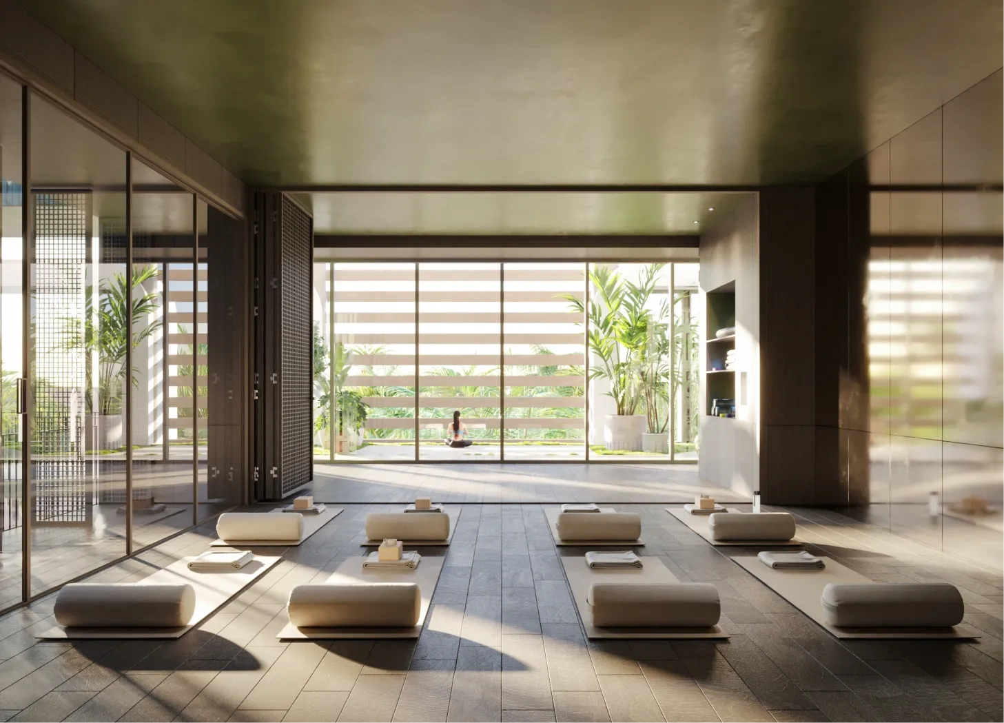 Jean-Georges Miami Tropic yoga and movement studio
