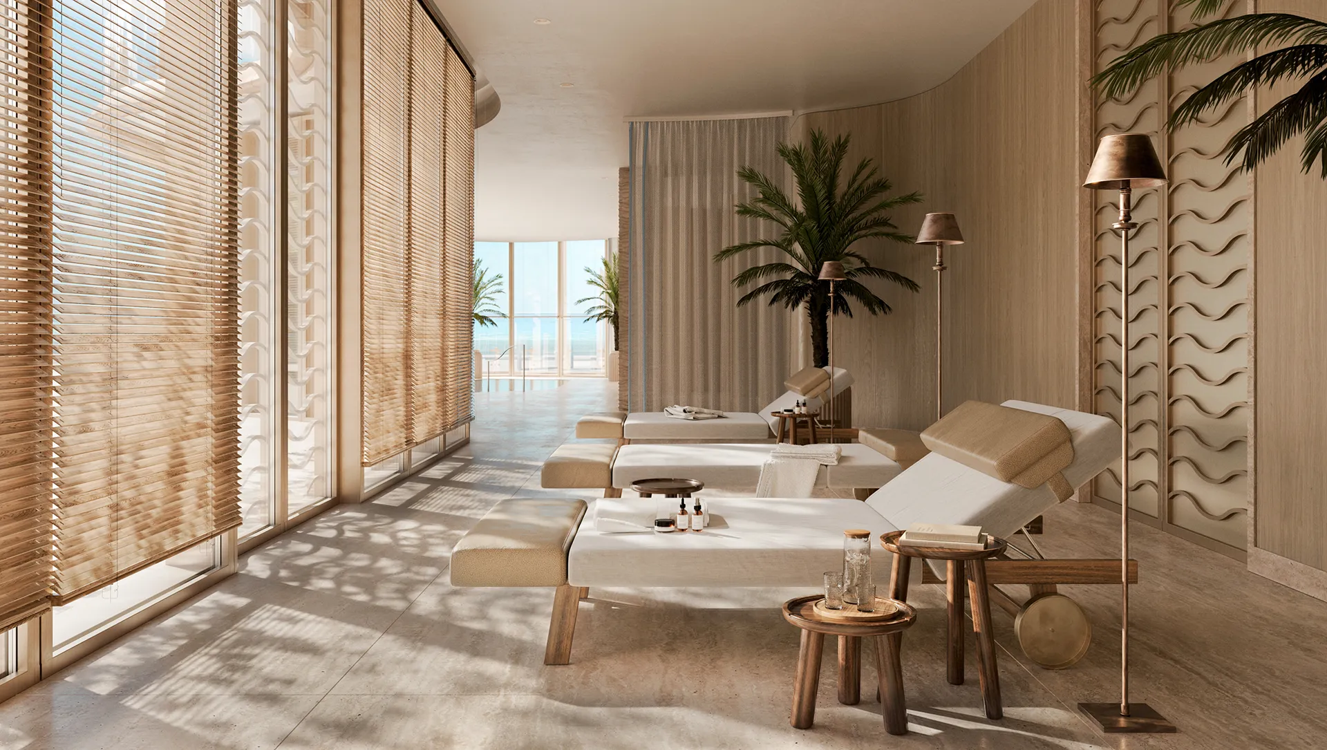 Four Seasons Coconut Grove spa treatment suite