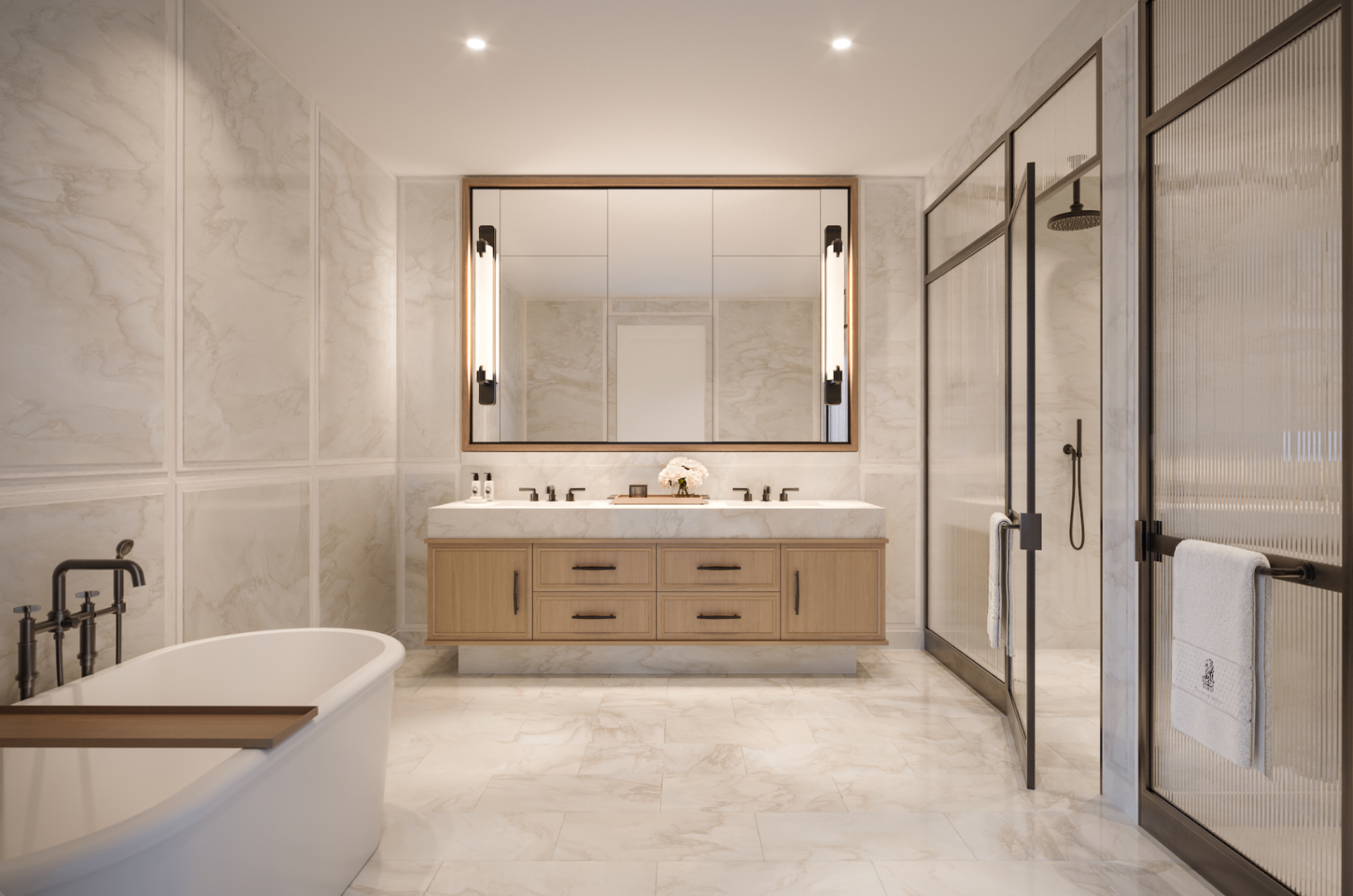 Ritz-Carlton Residences Fort Lauderdale primary bath