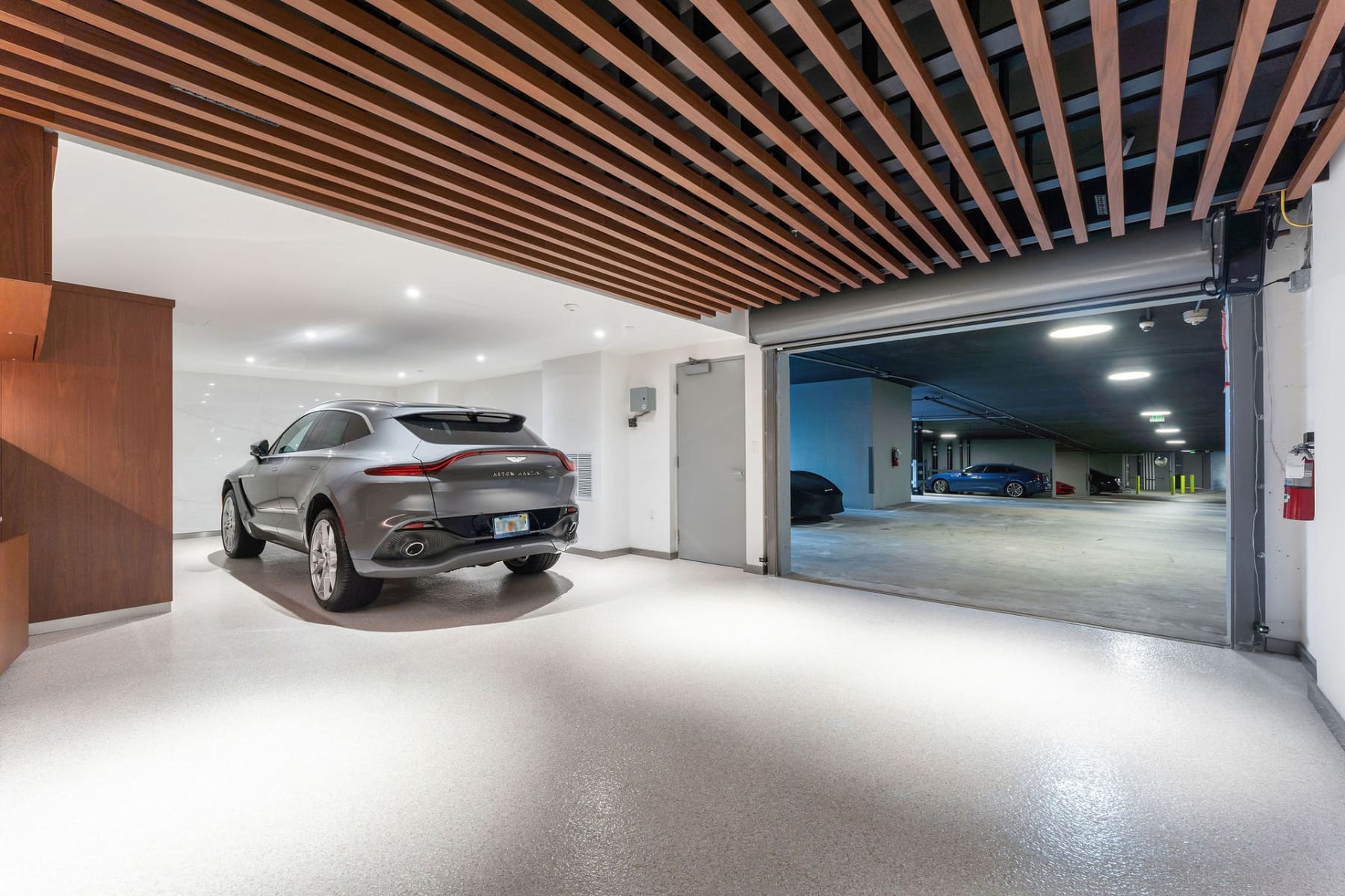 Exclusive Aston Martin-designed private garage