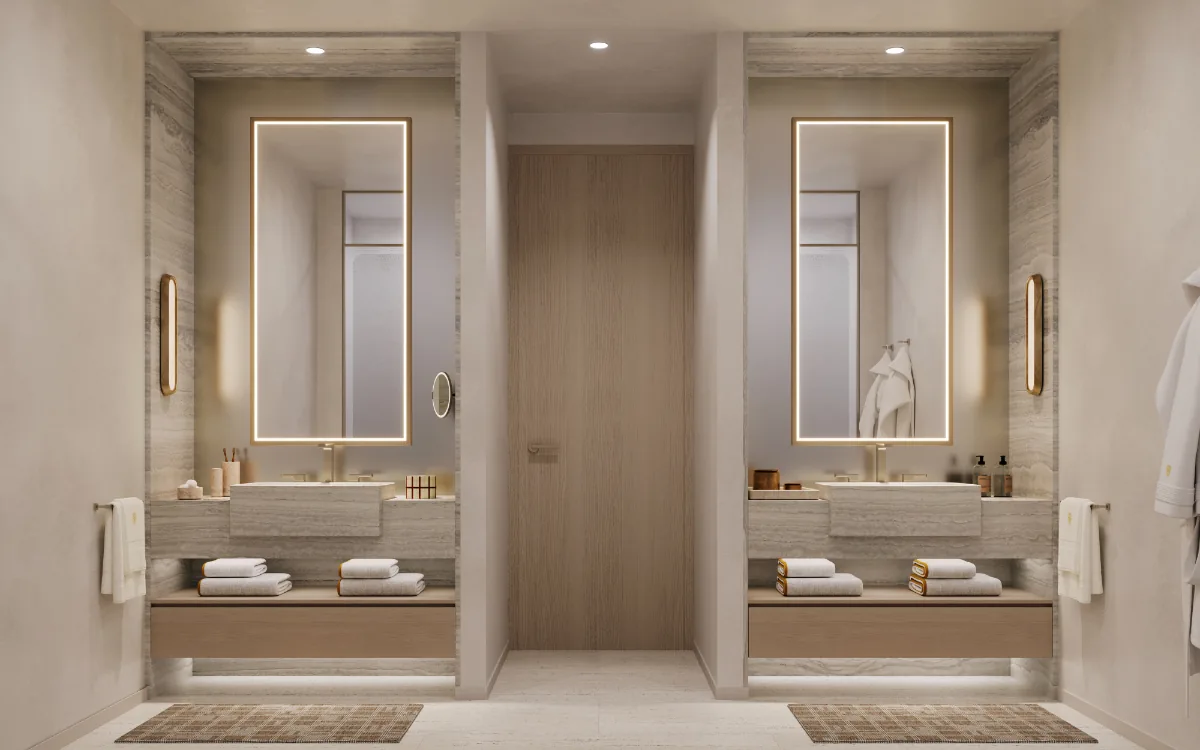 Banyan Tree Residences primary bathroom vanity