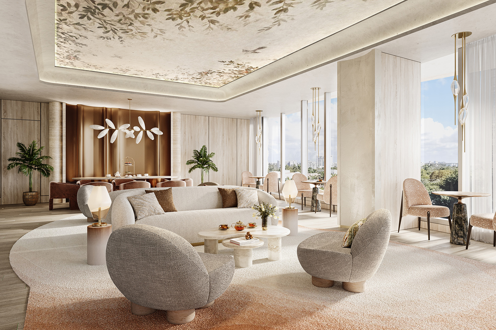 St. Regis Brickell drawing room