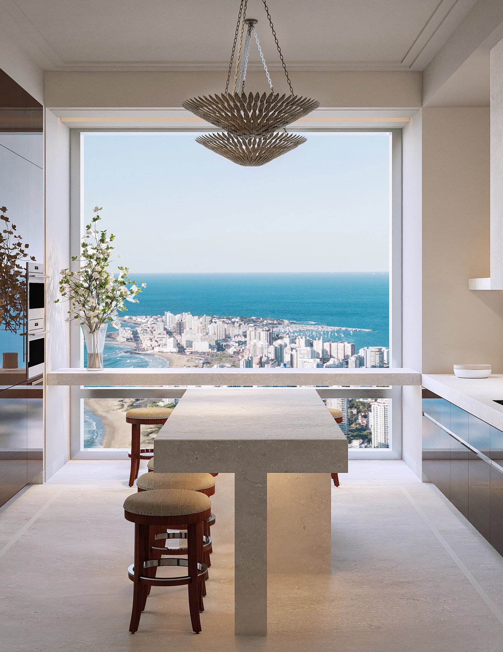 Cipriani Punta del Este residence floor plan rendering
