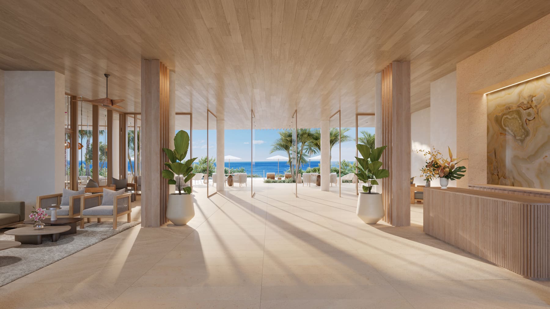 Mandarin Oriental Residences Grand Cayman - Ocean House Lobby