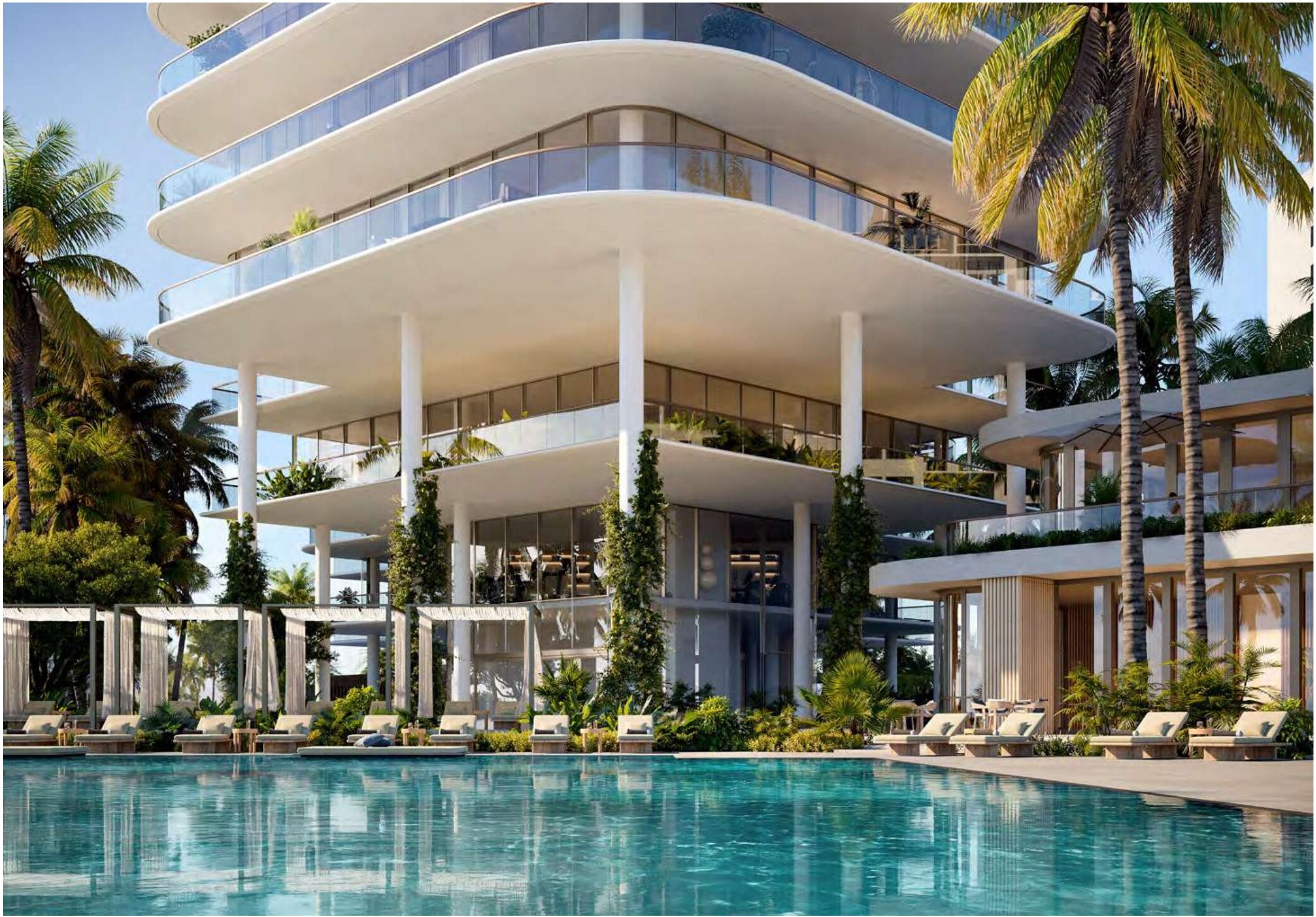 The Perigon Miami Beach amenity space