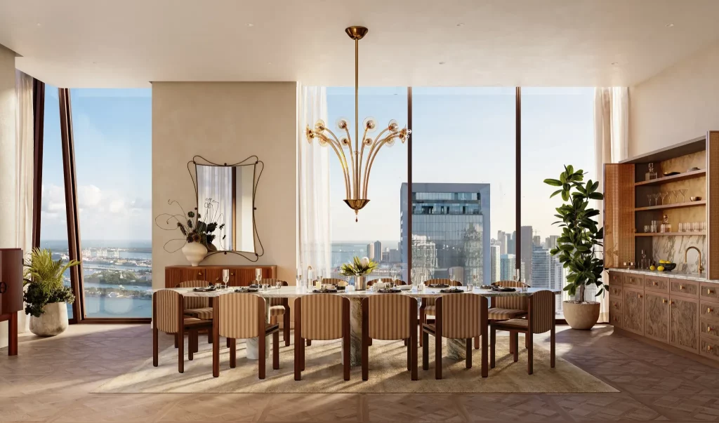 Villa Miami Dining Room